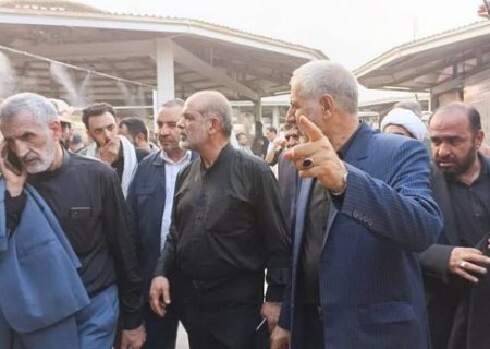 وزیر کشور وارد شلمچه شد