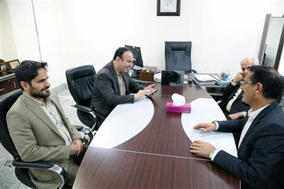 دیدار مدیر عامل نفت و گاز مارون با کارکنان روابط عمومی