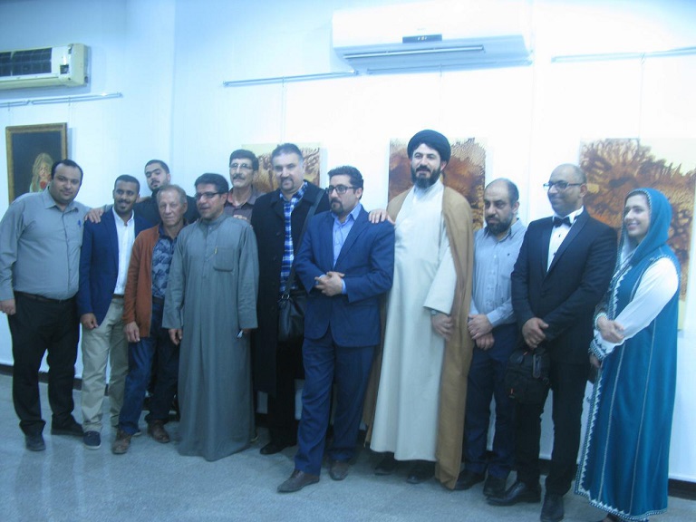 آغاز به کار نمایشگاهی از آثار هنرمندان نقاش کویت در اهواز